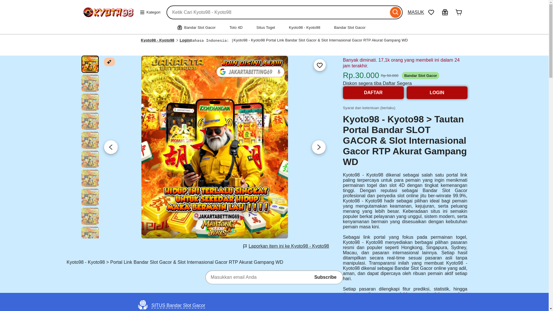 the desktop screenshot of kyoto98-slotgacor-kyota98.pages.dev